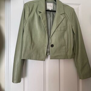 Avec Les Filles Sage Green Blazer